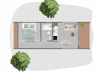 Woown lodge 34 tiny house - afbeelding 65 van  68