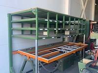 Worker kieptafel met beslagrek - afbeelding 12 van  23