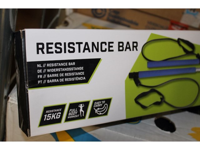 Workout resistane bar 1x - afbeelding 3 van  5