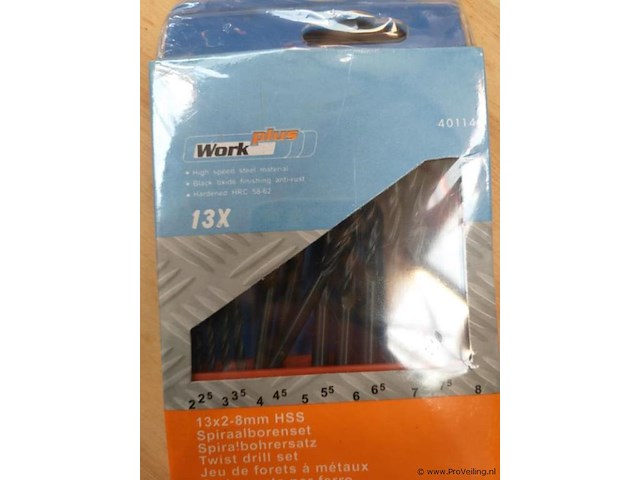 Workplus - spiraalborenset - 15 x - afbeelding 3 van  4