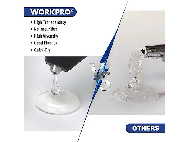Workpro hete lijmsticks 11 mm x 200 mm, 100 stuks - afbeelding 3 van  4