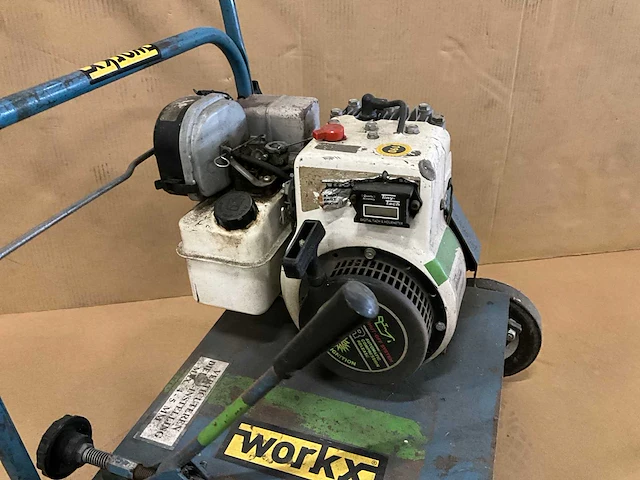 Workx verticuteermachine motorisch max 5mm - afbeelding 2 van  3