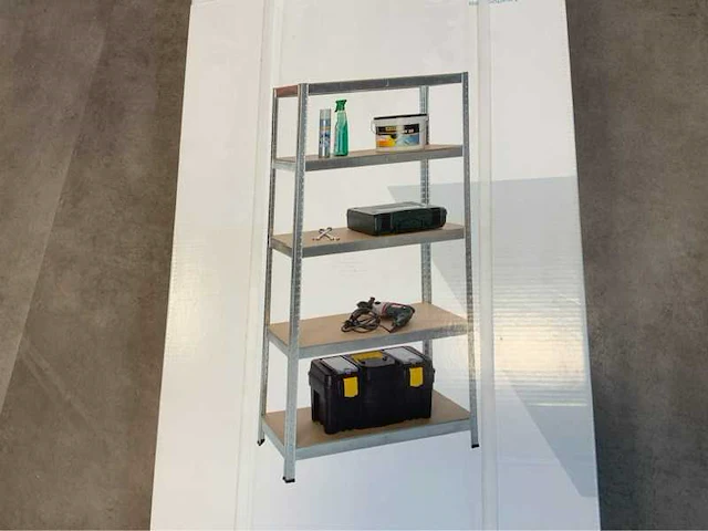 Workzone stellingkast 180x90x40cm (5x) - afbeelding 3 van  5