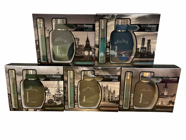 World senses - dames & heren - eau de parfum (75x) - afbeelding 1 van  2