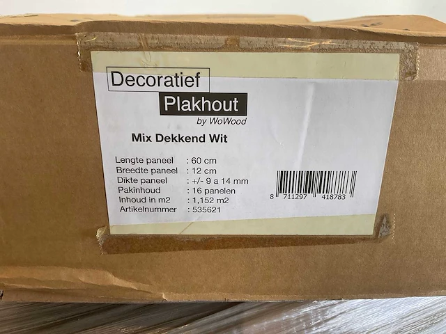 Wowood - plakhout 55.29m² - afbeelding 5 van  6