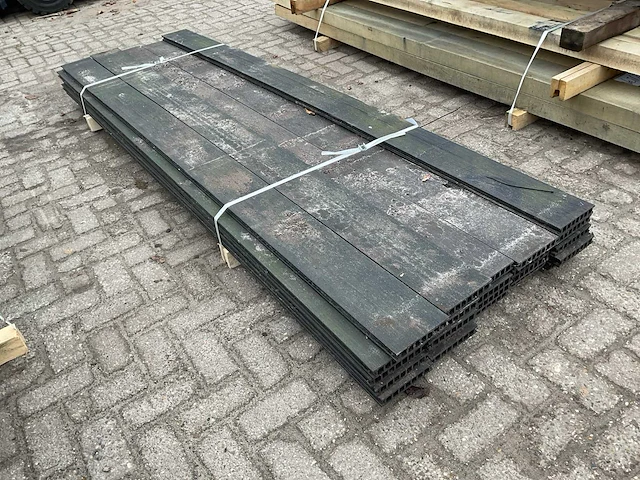 Wpc kunststof vlonderplank (22x) - afbeelding 2 van  3