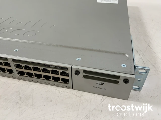 (ws-c3850-24t-e v02) 24 ethernet port switch - afbeelding 3 van  6