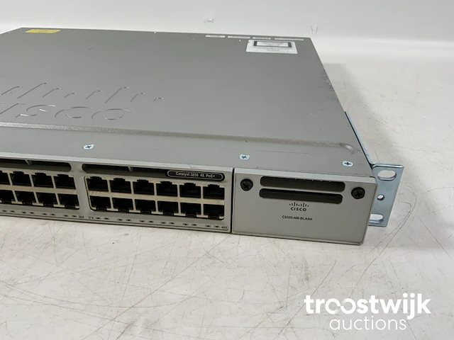 (ws-c3850-48p-l) 48 ethernet ports poe+ swtich - afbeelding 3 van  5