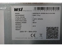 Wsl - horizon pl doors 74 216 2500 - koelkast - afbeelding 4 van  12