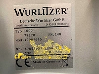 Wurlitzer - 1000 - combi - vending machine - afbeelding 14 van  17
