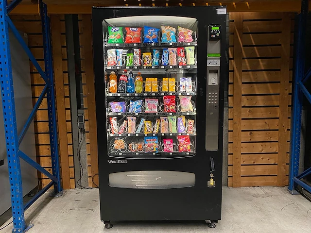 Wurlitzer - 1000 - snack - vending machine - afbeelding 2 van  9