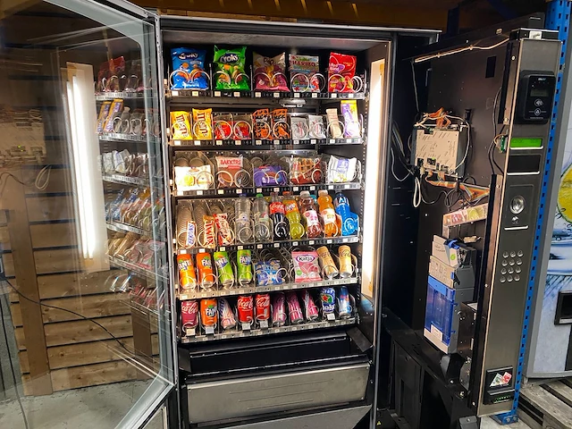 Wurlitzer - 1000 - snack - vending machine - afbeelding 13 van  14