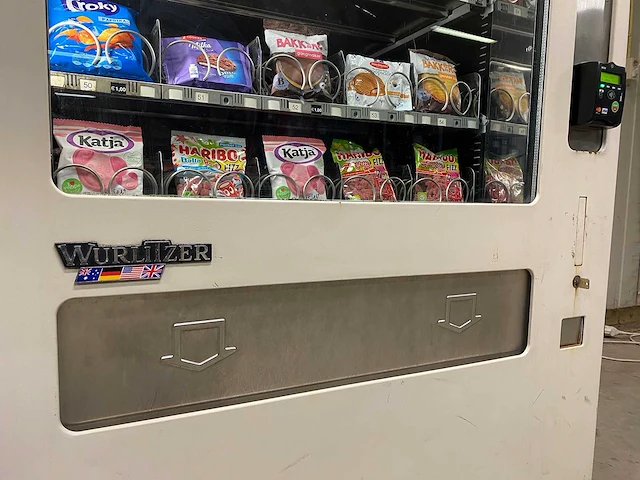 Wurlitzer - 1000 - snoepautomaat - vending machine - afbeelding 8 van  12