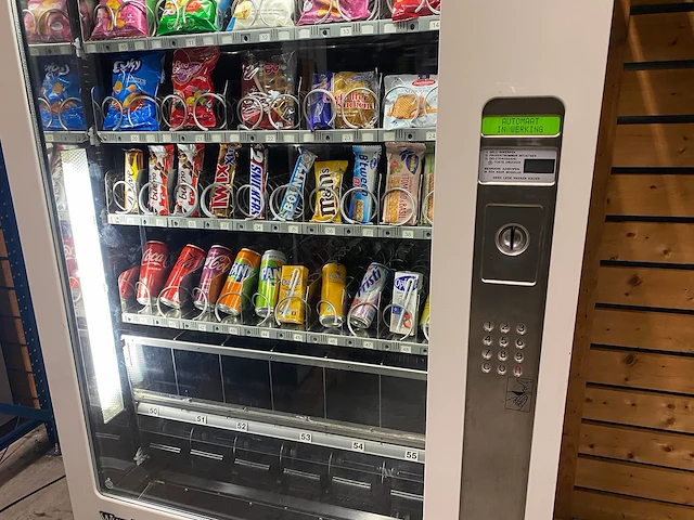 Wurlitzer - bl 645 - combi - vending machine - afbeelding 8 van  13