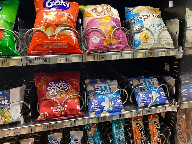 Wurlitzer - bl 645 - snack - vending machine - afbeelding 4 van  12