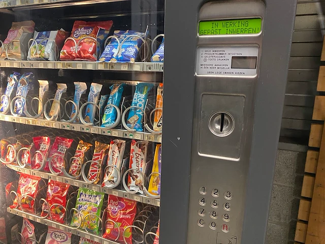 Wurlitzer - bl 645 - snack - vending machine - afbeelding 7 van  12