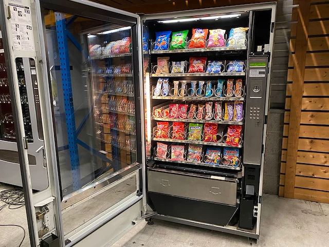 Wurlitzer - bl 645 - snack - vending machine - afbeelding 9 van  12