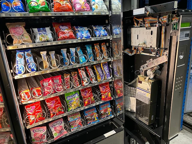 Wurlitzer - bl 645 - snack - vending machine - afbeelding 10 van  12