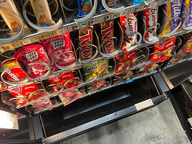 Wurlitzer - bl 645 - snack - vending machine - afbeelding 11 van  12