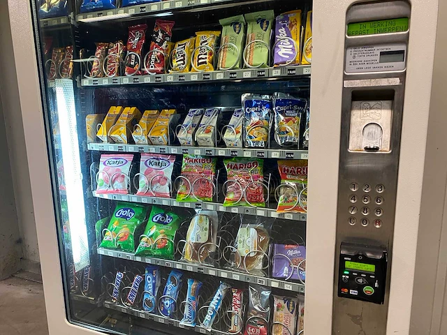 Wurlitzer - bl645 - combi-automaat - vending machine - afbeelding 10 van  15