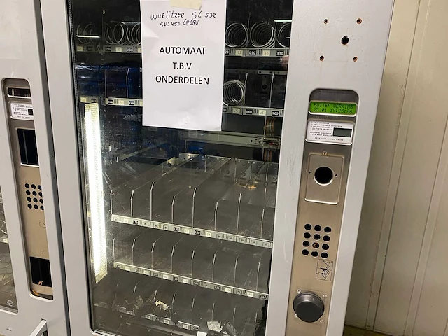 Wurlitzer - divers - divers - vending machine - afbeelding 12 van  22