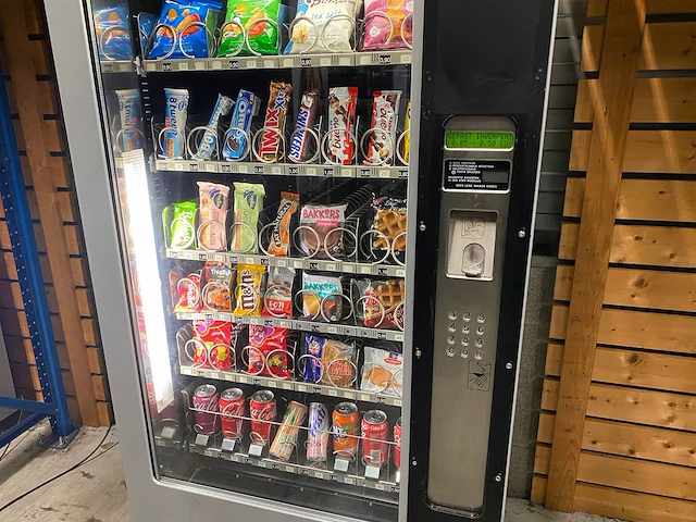 Wurlitzer - sl 528 - snack - vending machine - afbeelding 7 van  12