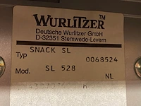 Wurlitzer - sl 528 - snack - vending machine - afbeelding 8 van  12