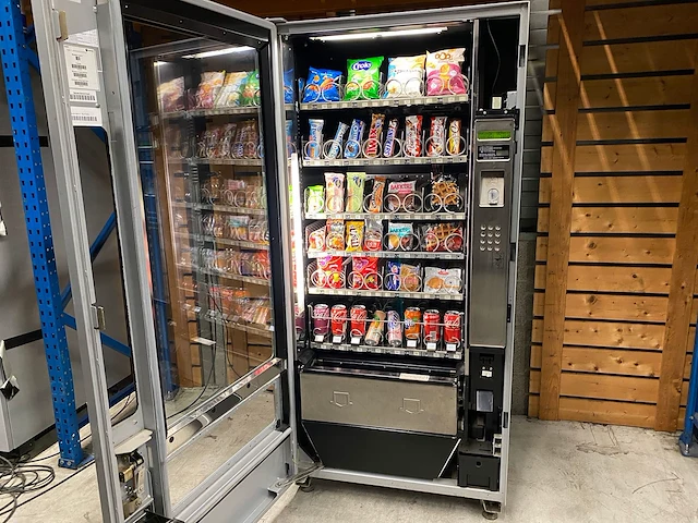Wurlitzer - sl 528 - snack - vending machine - afbeelding 9 van  12