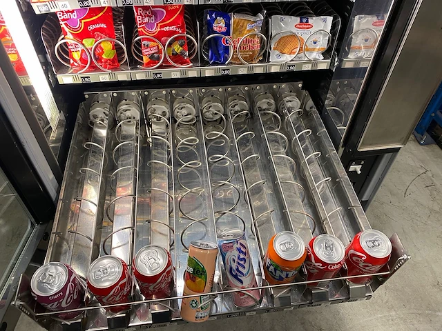 Wurlitzer - sl 528 - snack - vending machine - afbeelding 12 van  12