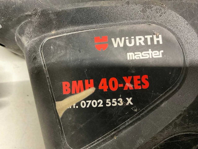 Wurth - bmh 40-xes - boor en hakhamer (1300w) - afbeelding 2 van  8