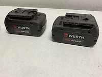 Wurth - lader en 2 accu's (18v) - afbeelding 2 van  3