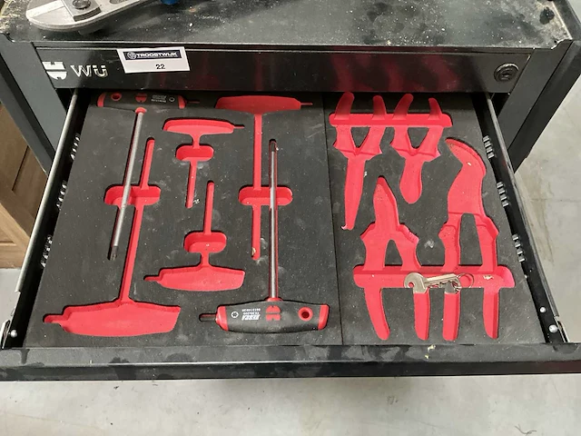Würth gereedschapswagen - afbeelding 4 van  10