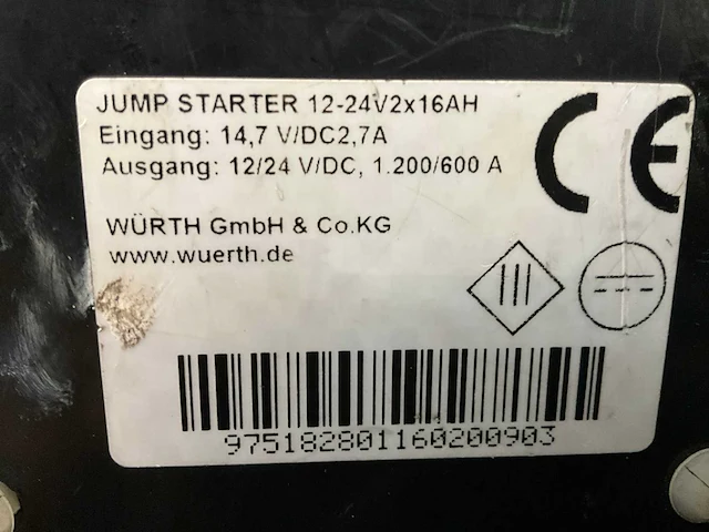Wurth jumpstarter - afbeelding 7 van  7