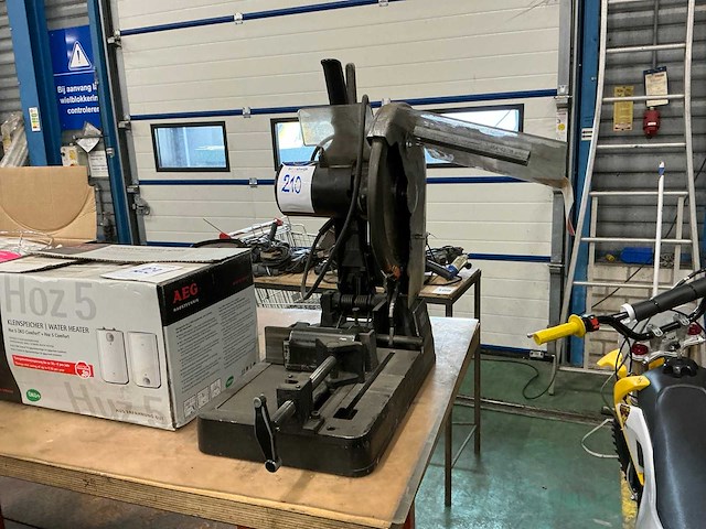 Würth mks 1400 afkortzaagmachine - afbeelding 1 van  5