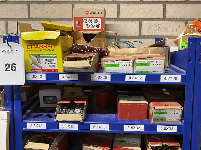 Würth overig bevestigingsmateriaal - afbeelding 1 van  4