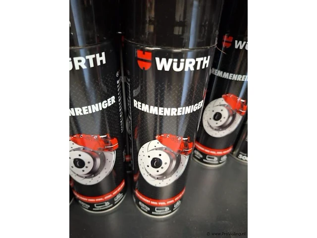 Würth remmenreiniger - 10 stuks - afbeelding 3 van  3