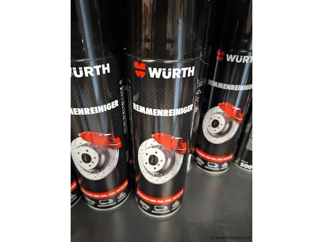 Würth remmenreiniger - 10 stuks - afbeelding 2 van  2