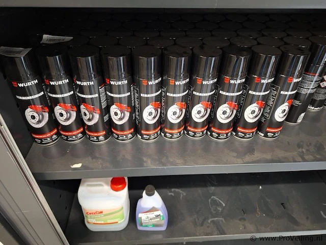 Würth remmenreiniger - 10 stuks - afbeelding 1 van  2