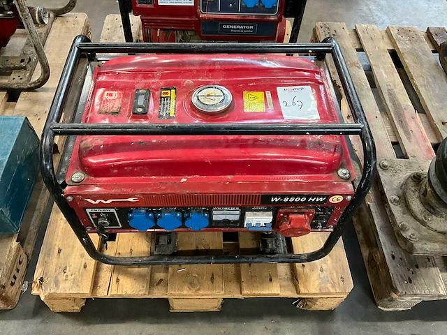 Wurzburg w-8500hw stroomgenerator - afbeelding 1 van  4