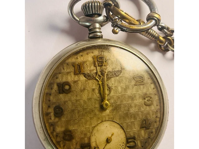 Ww2 wehrmacht zakhorloge - third reich historische horologie - afbeelding 2 van  5