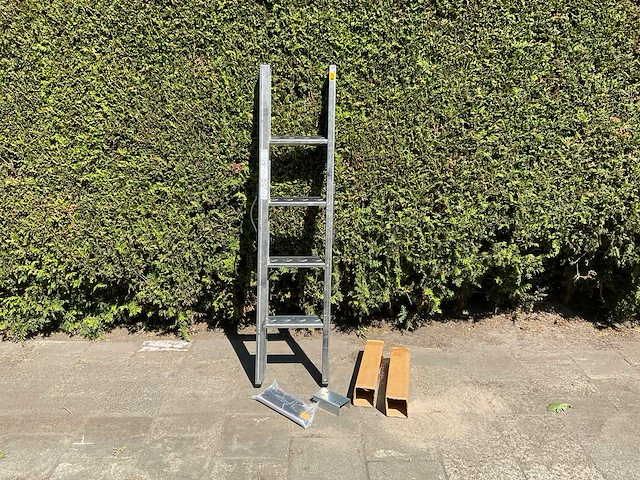 Wwlift opvouwbare ladder - 155 cm - afbeelding 1 van  4
