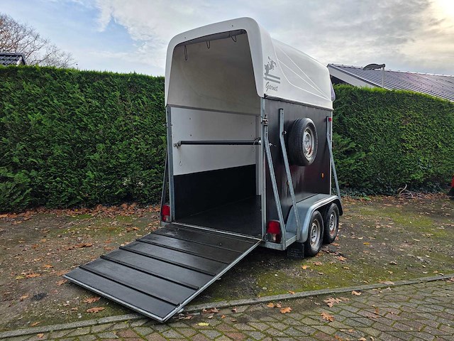 X-trail - 1.5 paards - paardentrailer - afbeelding 9 van  10