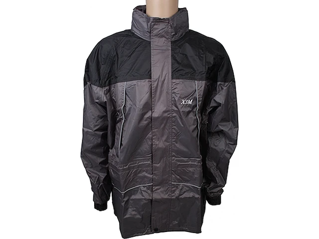 X3m regenjas maat s (valt ruim) blauw - afbeelding 5 van  5
