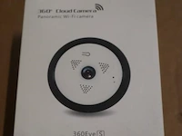 Xclusive-deals 360° cloud camera- panoramic wi-fi camera - afbeelding 1 van  4