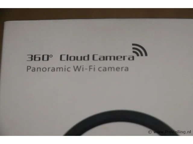 Xclusive-deals 360° cloud camera- panoramic wi-fi camera - afbeelding 2 van  4