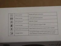 Xclusive-deals 360° cloud camera- panoramic wi-fi camera - afbeelding 3 van  4