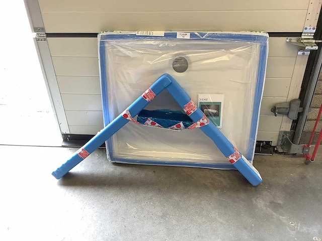 Xenz - mariana - douchebak 90x80x4 cm + voorzetpaneel. - afbeelding 2 van  4