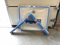Xenz - mariana - douchebak 90x80x4 cm + voorzetpaneel. - afbeelding 2 van  4