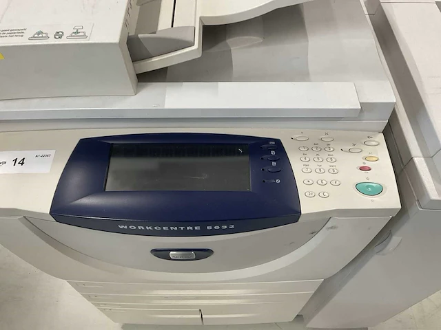 Xerox 5632 workcentre laserprinter a3/a4 - afbeelding 10 van  11