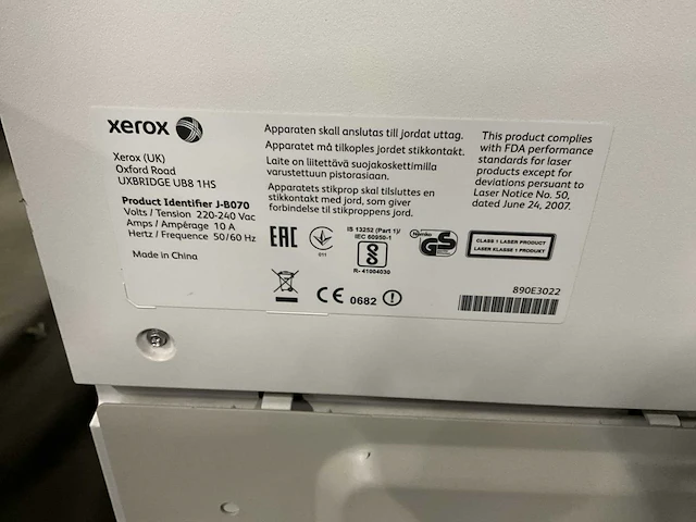 Xerox colour c70 overige printers en copiers - afbeelding 9 van  9